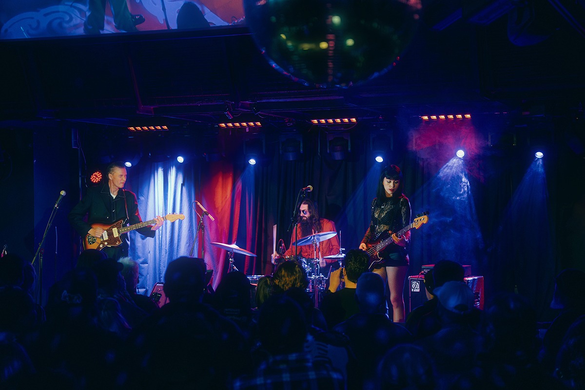 Messer Chups' Russian psychobilly surf charmed Ophelia's last Wednesday night (Photo: Béla Kershisnik)