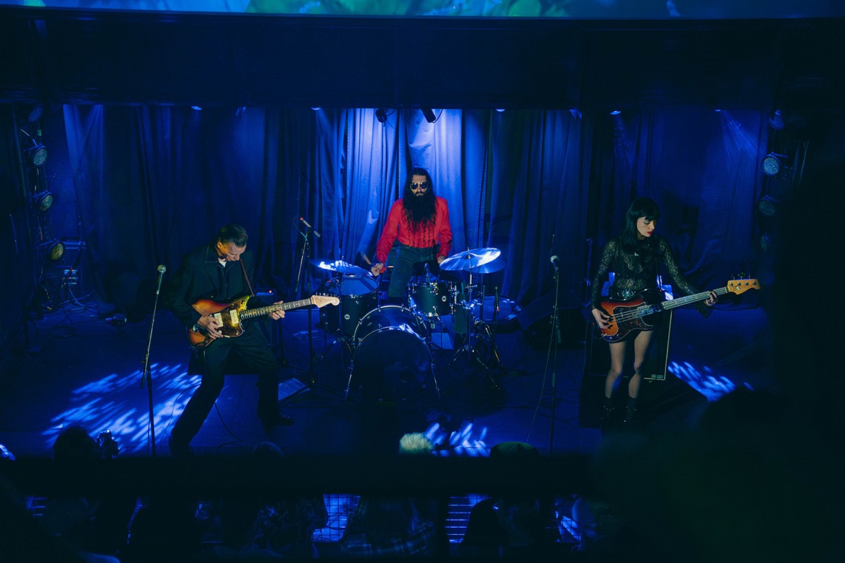 Messer Chups' Russian psychobilly surf charmed Ophelia's last Wednesday night (Photo: Béla Kershisnik)