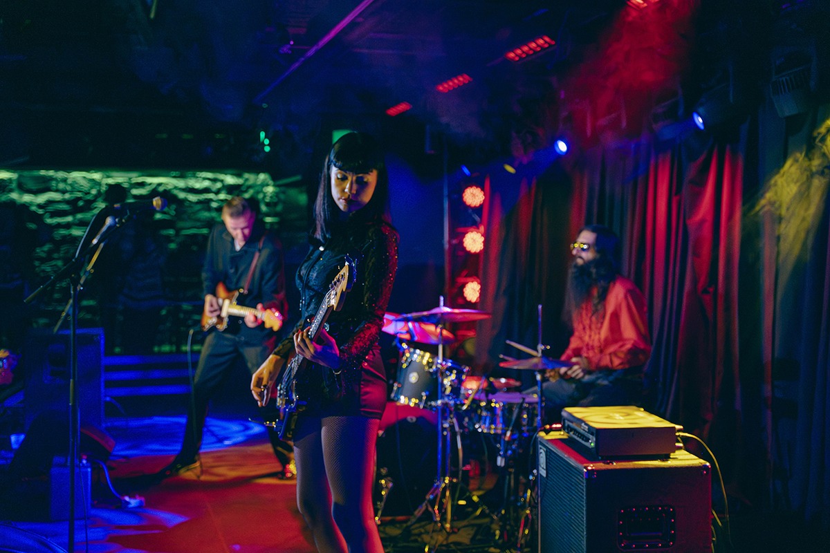 Messer Chups' Russian psychobilly surf charmed Ophelia's last Wednesday night (Photo: Béla Kershisnik)