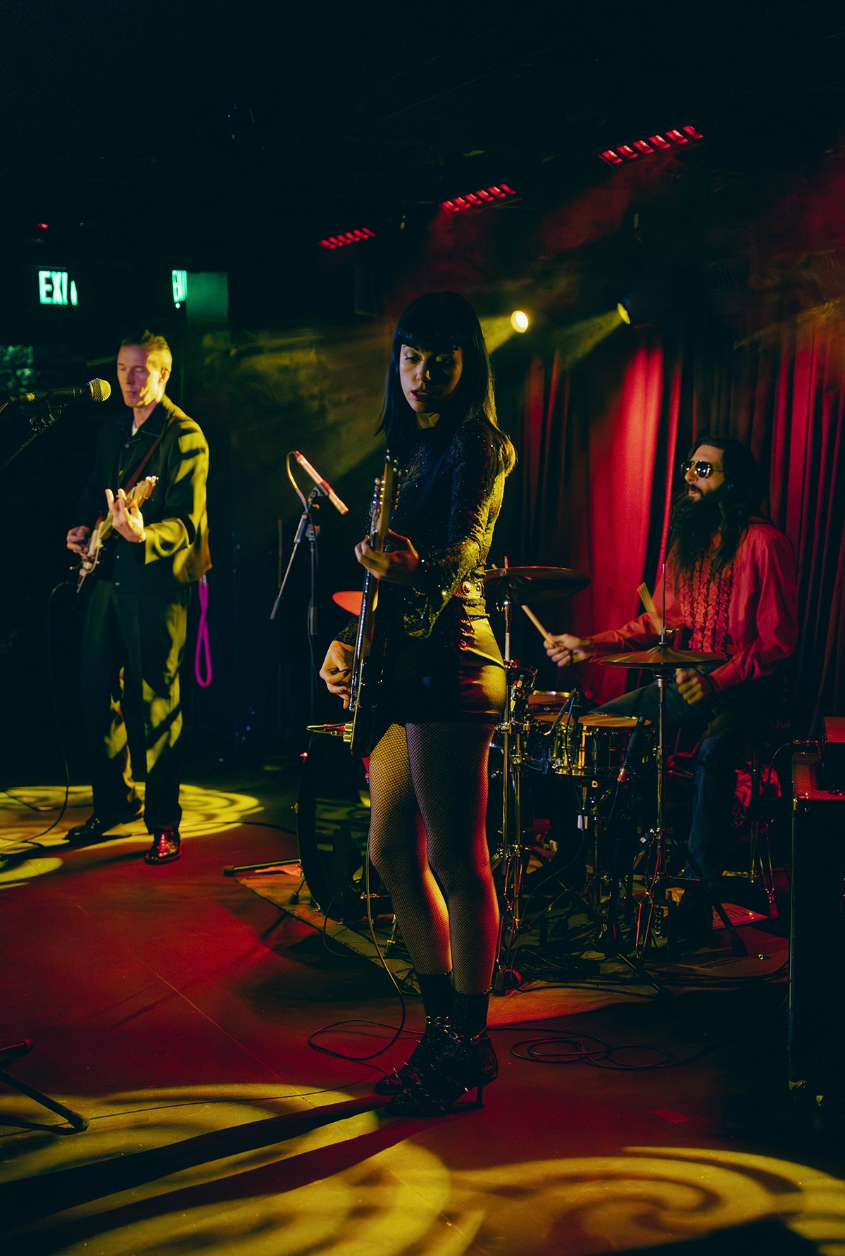 Messer Chups' Russian psychobilly surf charmed Ophelia's last Wednesday night (Photo: Béla Kershisnik)