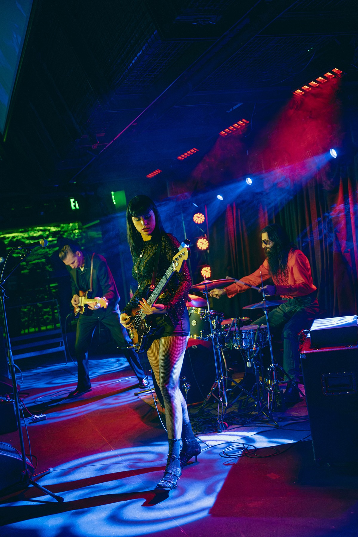 Messer Chups' Russian psychobilly surf charmed Ophelia's last Wednesday night (Photo: Béla Kershisnik)