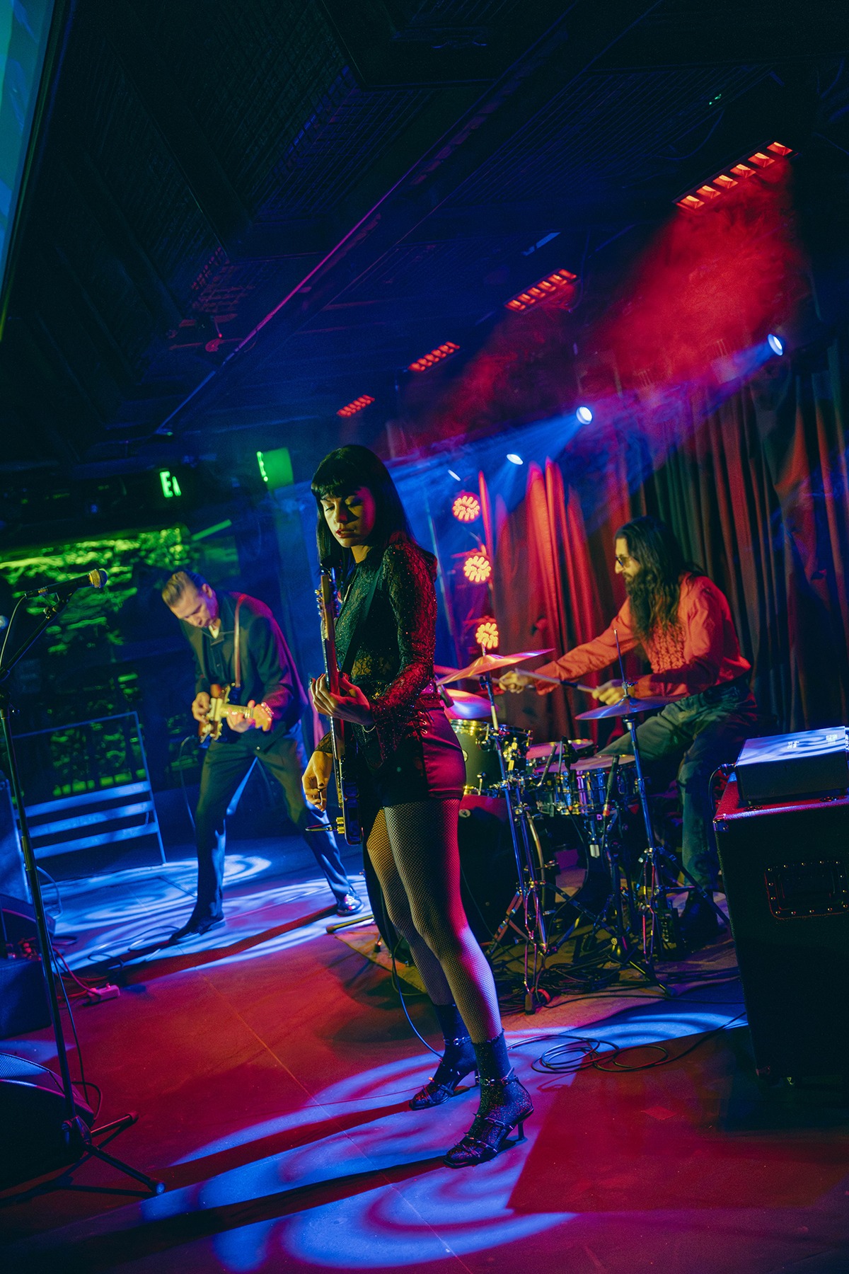 Messer Chups' Russian psychobilly surf charmed Ophelia's last Wednesday night (Photo: Béla Kershisnik)