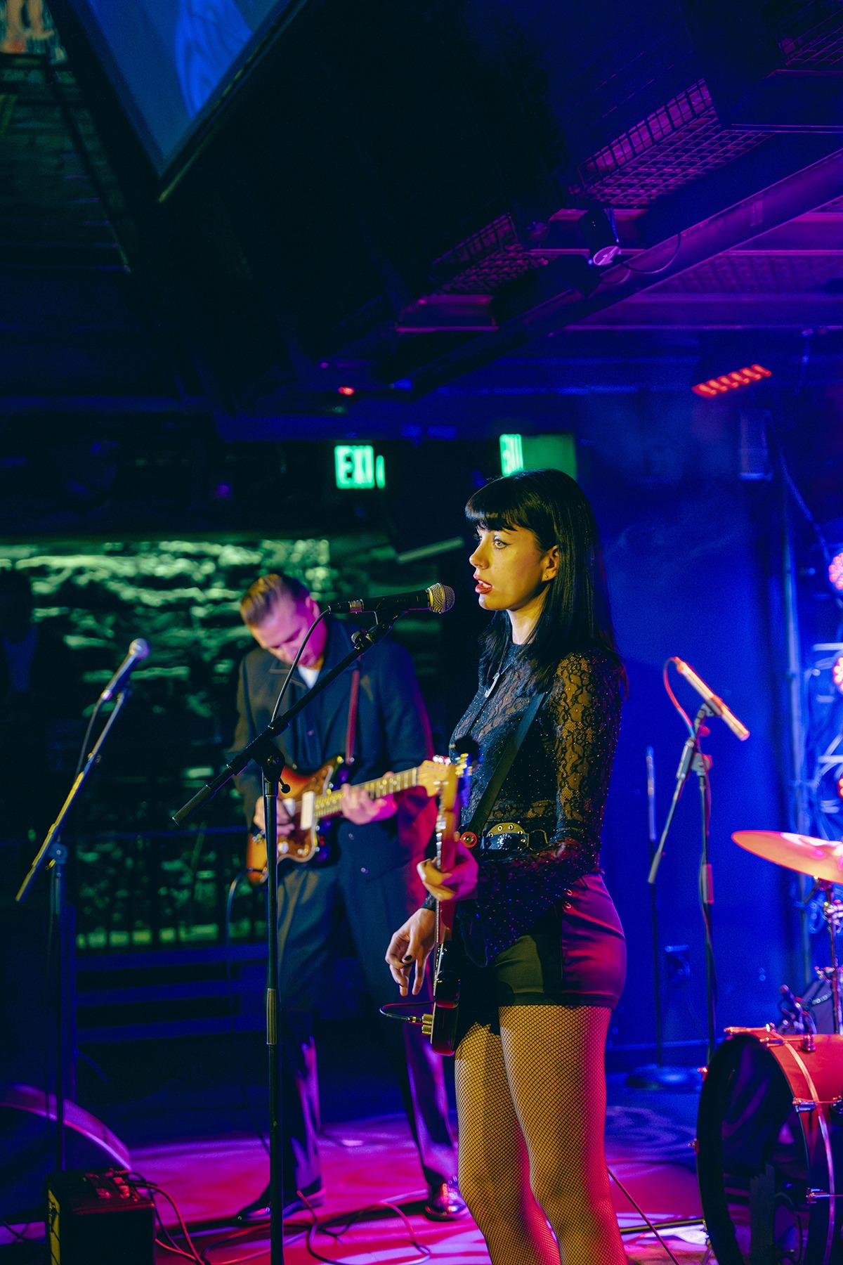 Messer Chups' Russian psychobilly surf charmed Ophelia's last Wednesday night (Photo: Béla Kershisnik)