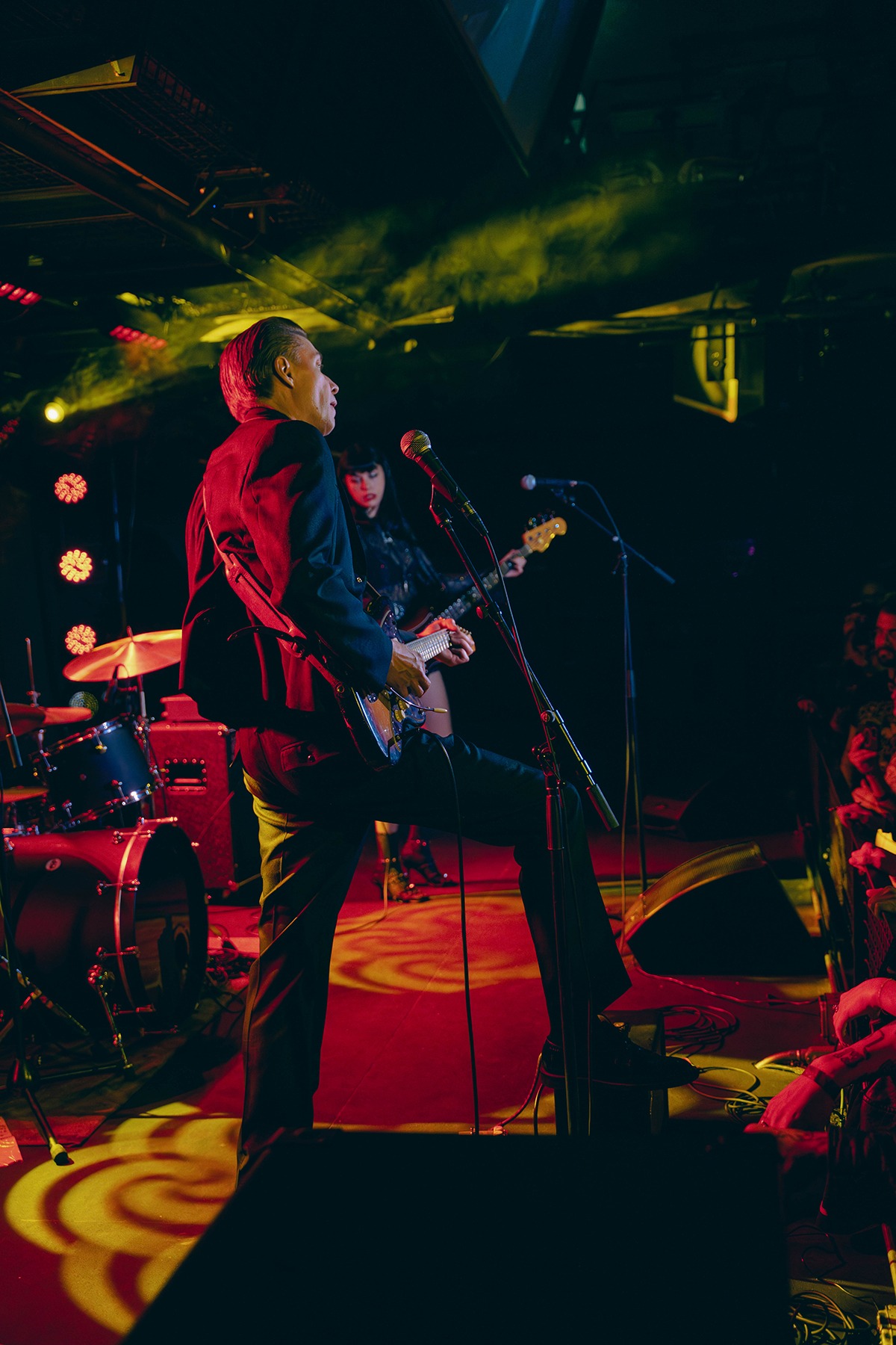 Messer Chups' Russian psychobilly surf charmed Ophelia's last Wednesday night (Photo: Béla Kershisnik)