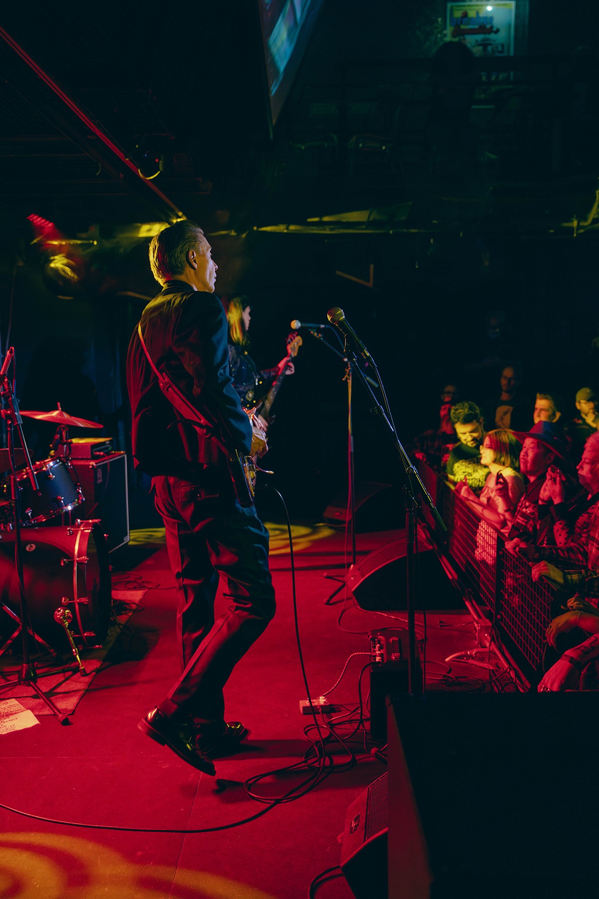 Messer Chups' Russian psychobilly surf charmed Ophelia's last Wednesday night (Photo: Béla Kershisnik)