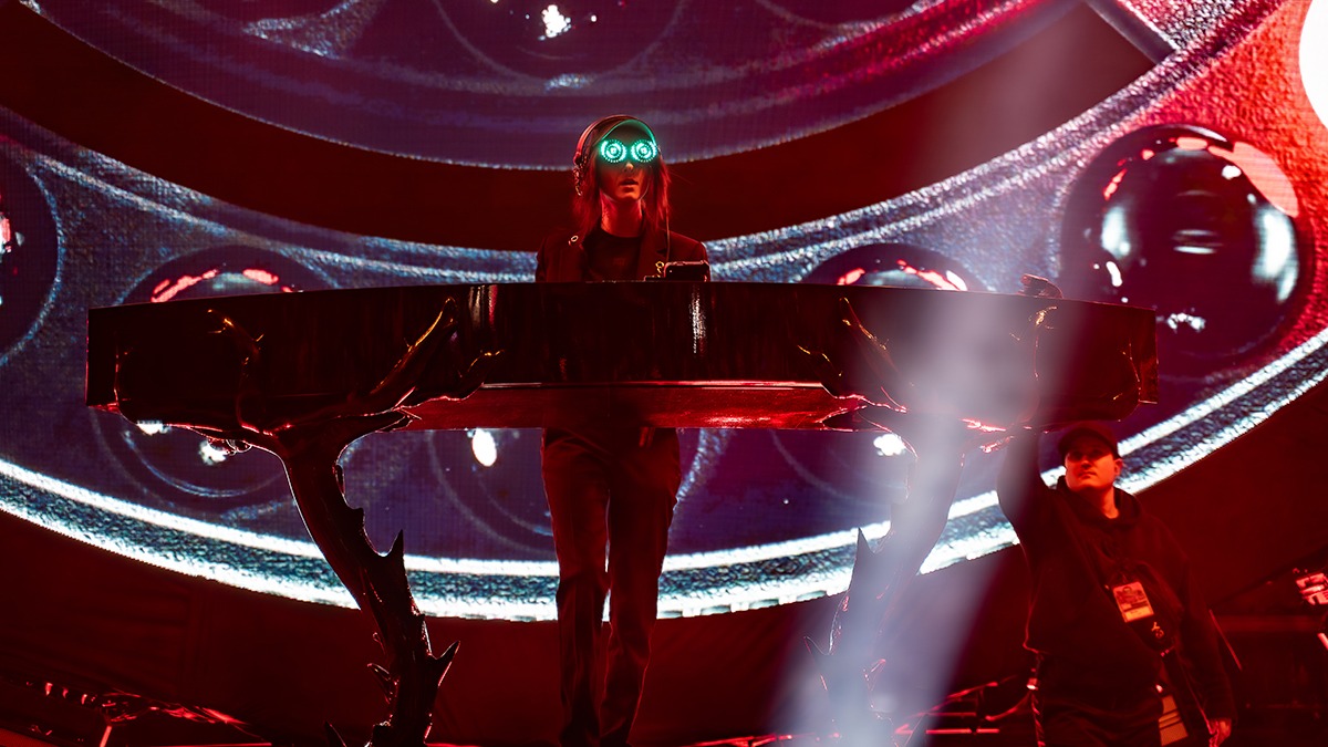 The beauty of Rezz on the Rocks October 18, 2025 (Photo: Gerardo Federico)