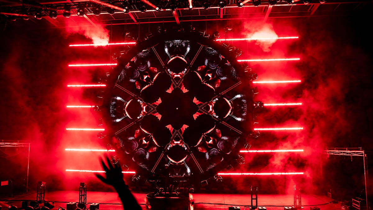 The beauty of Rezz on the Rocks October 18, 2025 (Photo: Gerardo Federico)