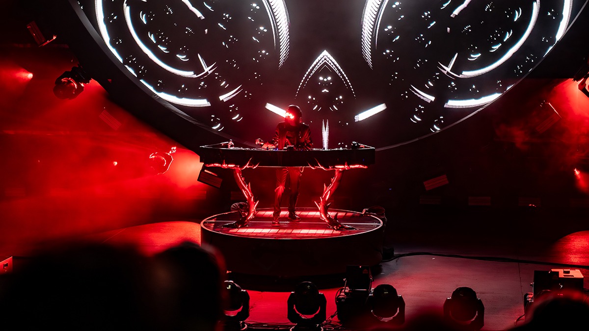 The beauty of Rezz on the Rocks October 18, 2025 (Photo: Gerardo Federico)