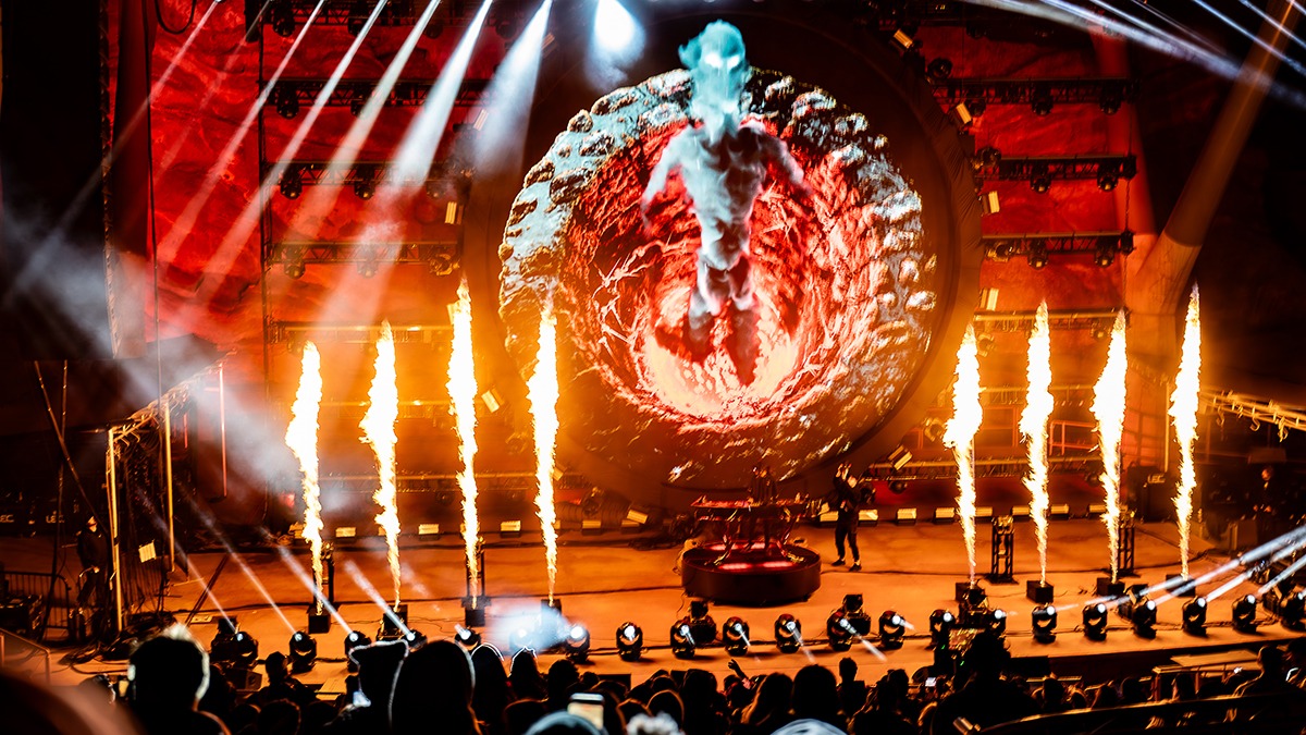 The beauty of Rezz on the Rocks October 18, 2025 (Photo: Gerardo Federico)
