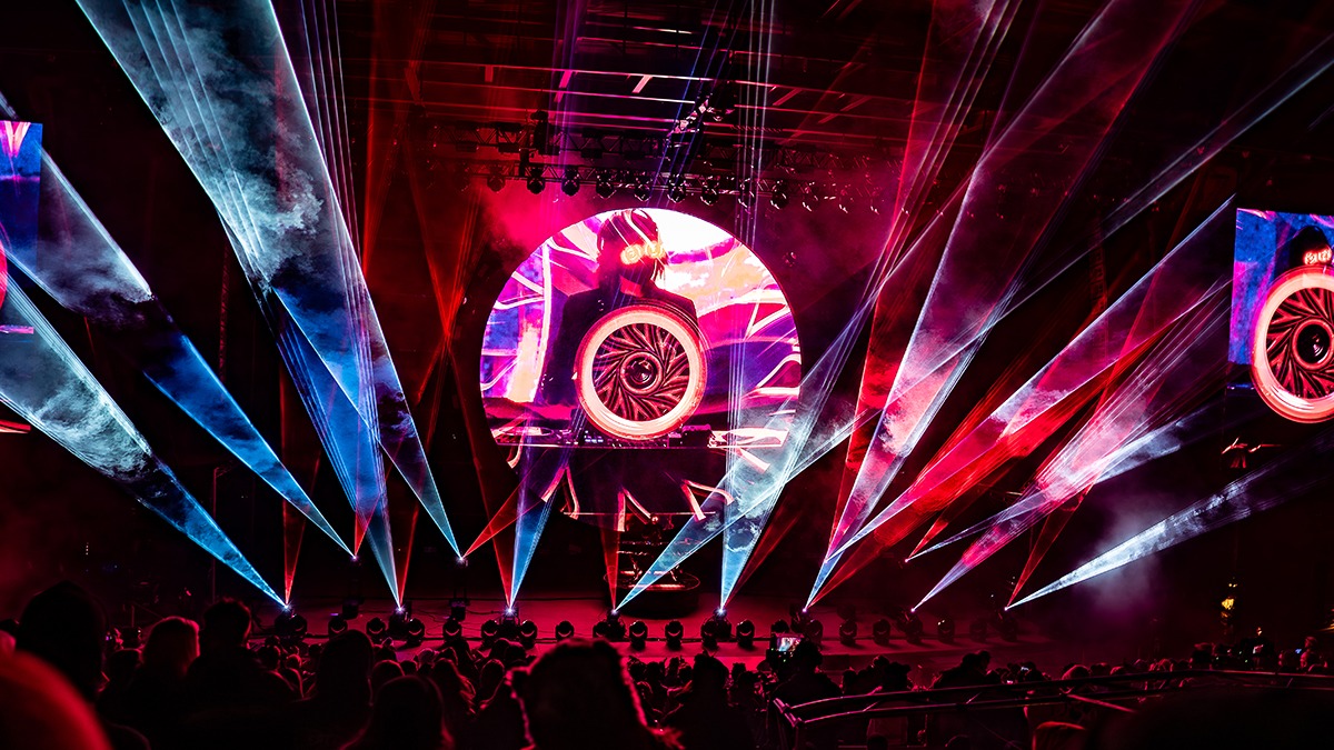The beauty of Rezz on the Rocks October 18, 2025 (Photo: Gerardo Federico)