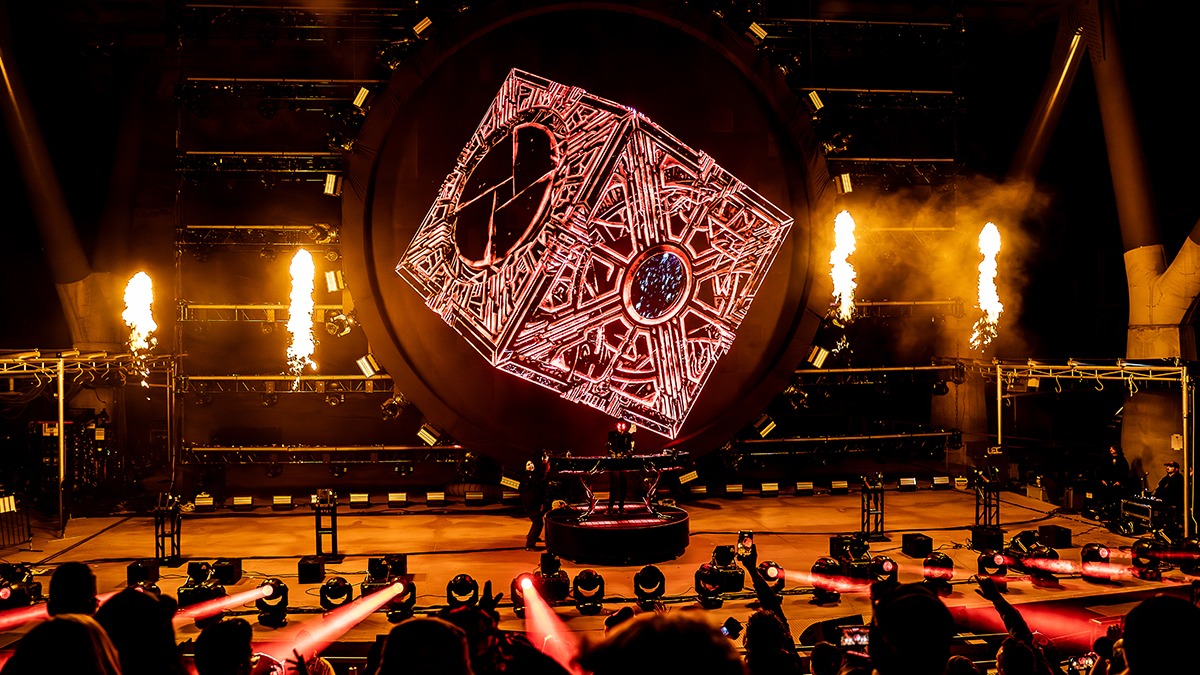 The beauty of Rezz on the Rocks October 18, 2025 (Photo: Gerardo Federico)