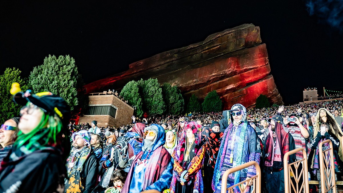 The beauty of Rezz on the Rocks October 18, 2025 (Photo: Gerardo Federico)