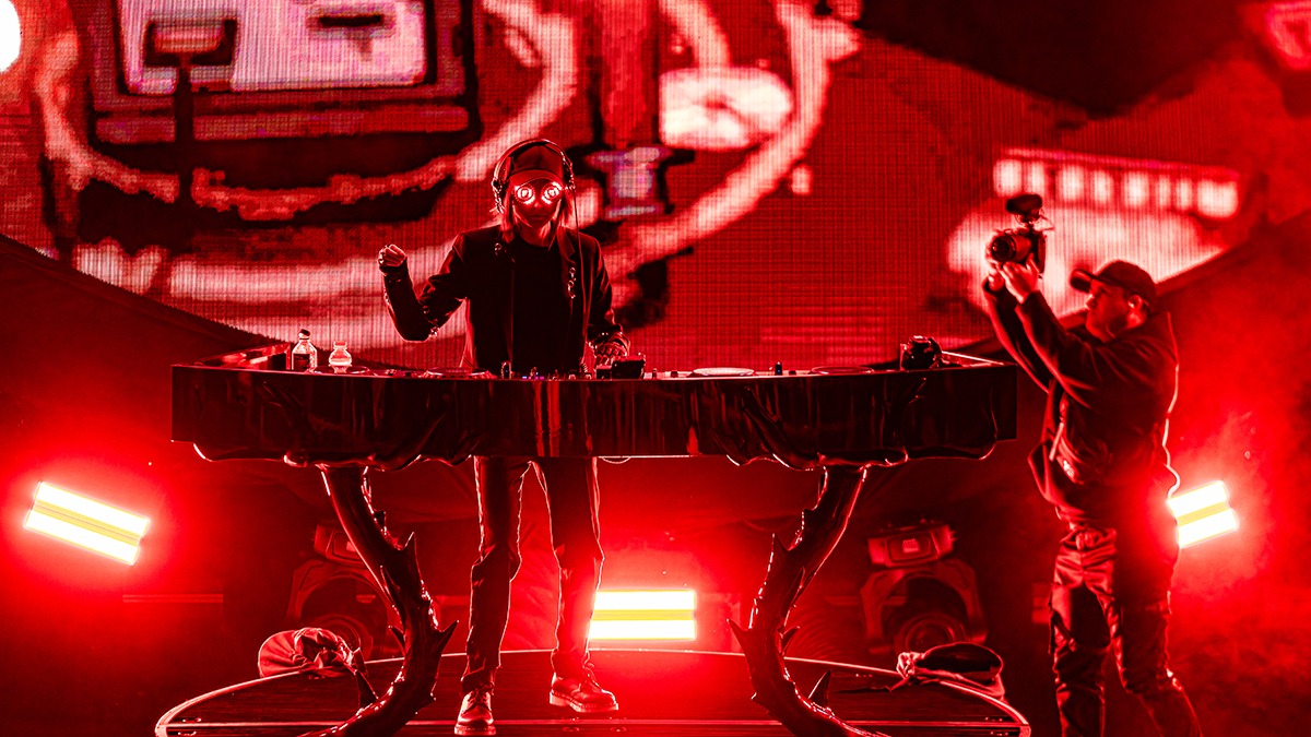 The beauty of Rezz on the Rocks October 18, 2025 (Photo: Gerardo Federico)