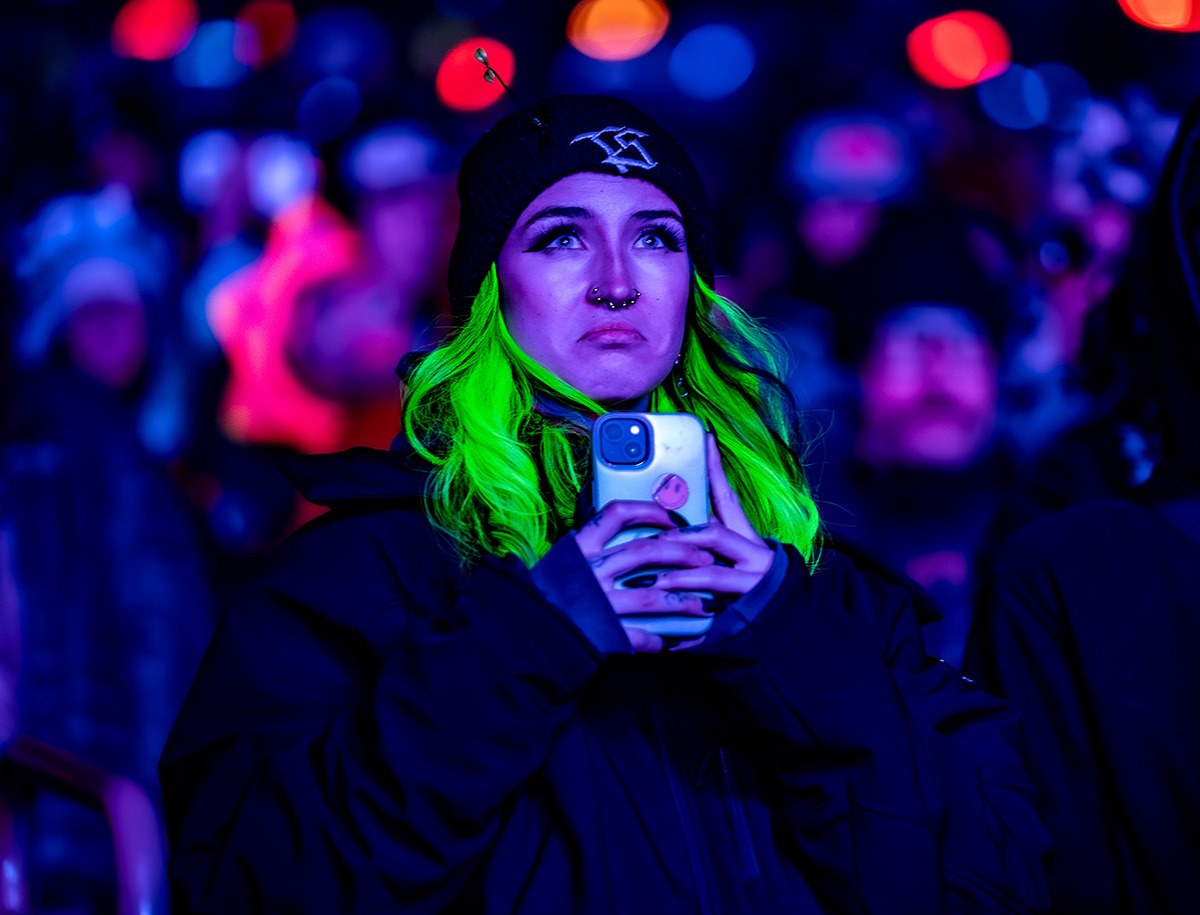 The beauty of Rezz on the Rocks October 18, 2025 (Photo: Gerardo Federico)