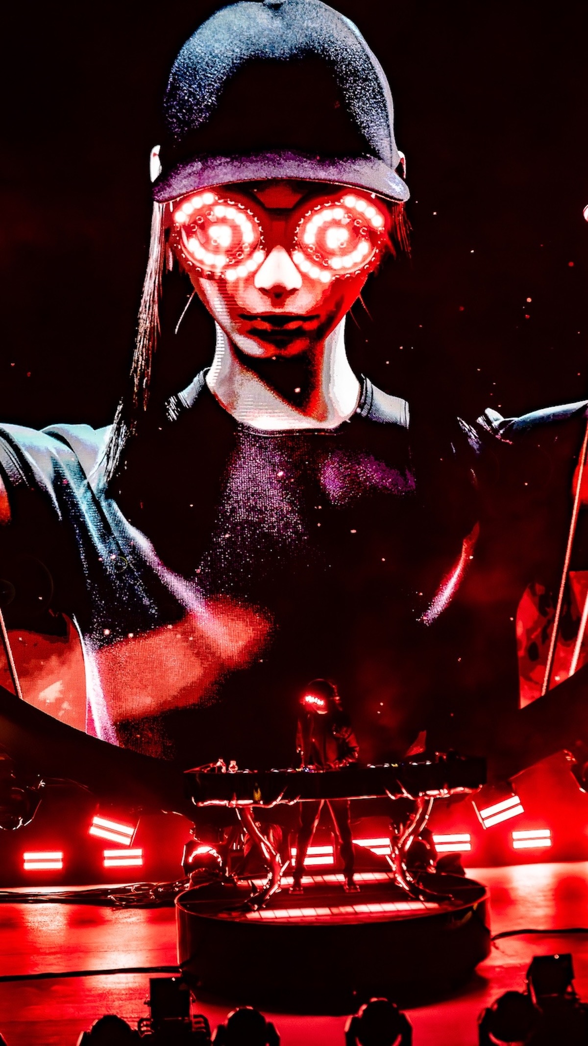 The beauty of Rezz on the Rocks October 18, 2025 (Photo: Gerardo Federico)