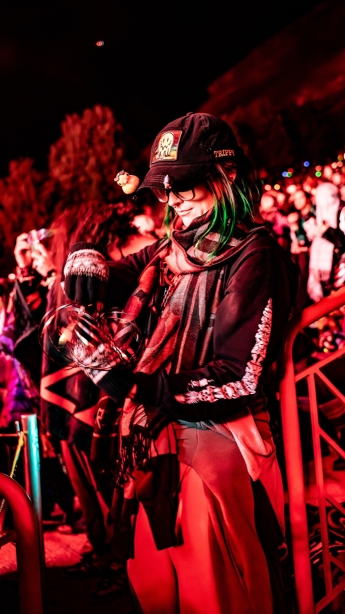The beauty of Rezz on the Rocks October 18, 2025 (Photo: Gerardo Federico)