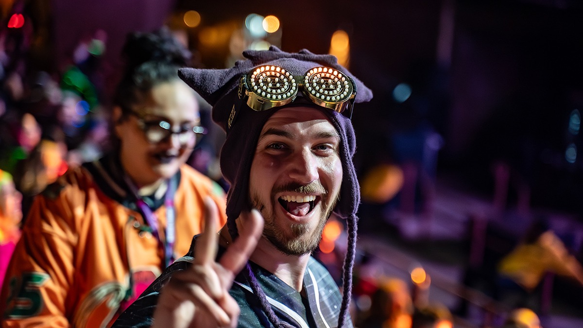 The beauty of Rezz on the Rocks October. 19, 2025 (Photo: Gerardo Federico)