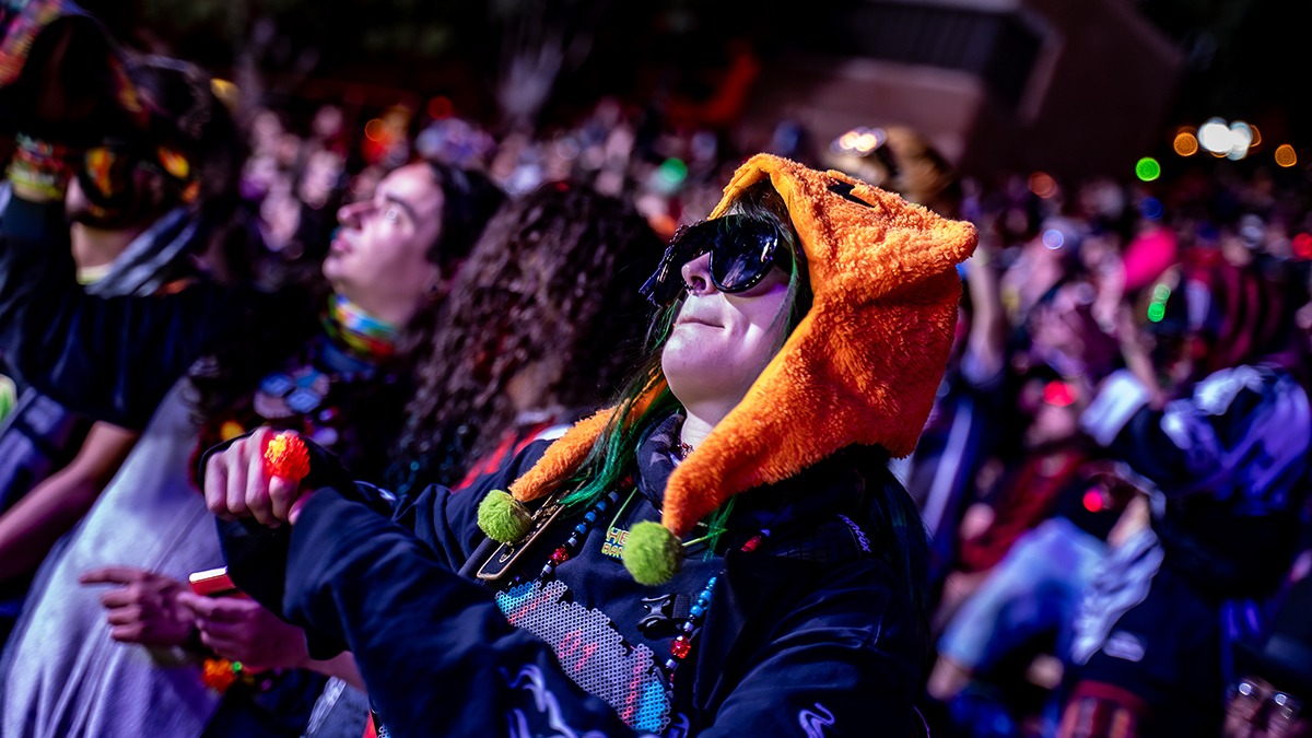 The beauty of Rezz on the Rocks October. 19, 2025 (Photo: Gerardo Federico)
