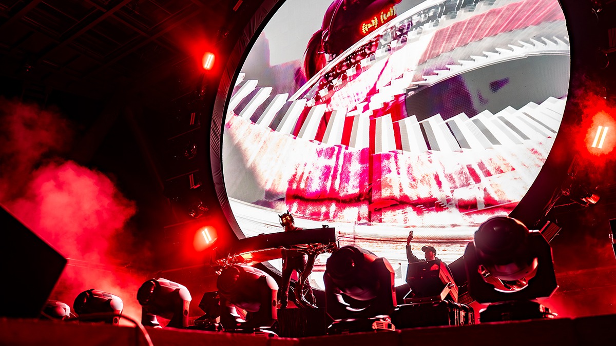The beauty of Rezz on the Rocks October. 19, 2025 (Photo: Gerardo Federico)