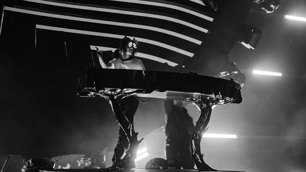 The beauty of Rezz on the Rocks October. 19, 2025 (Photo: Gerardo Federico)