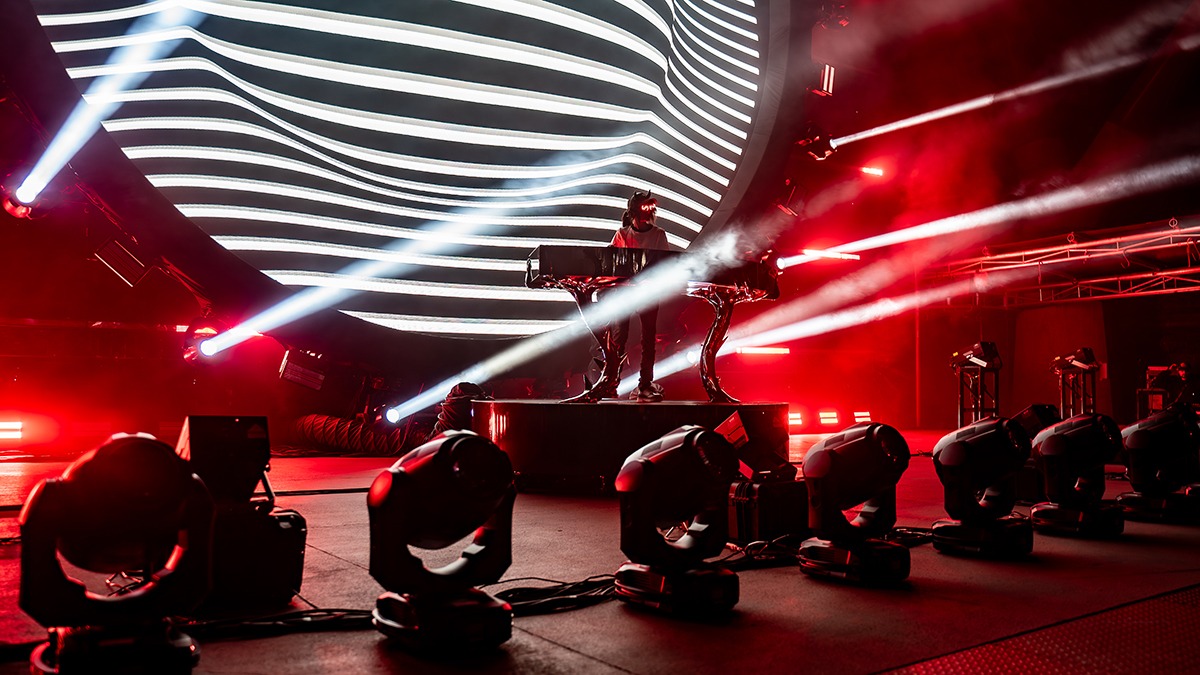 The beauty of Rezz on the Rocks October. 19, 2025 (Photo: Gerardo Federico)