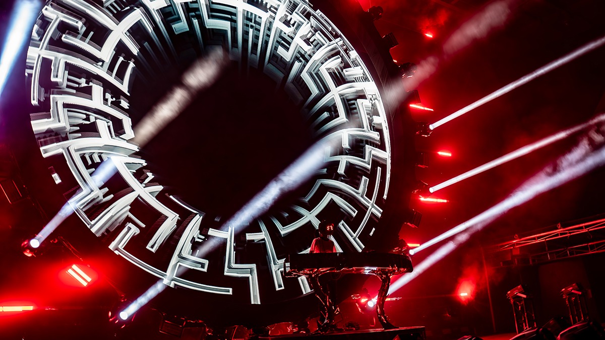 The beauty of Rezz on the Rocks October. 19, 2025 (Photo: Gerardo Federico)