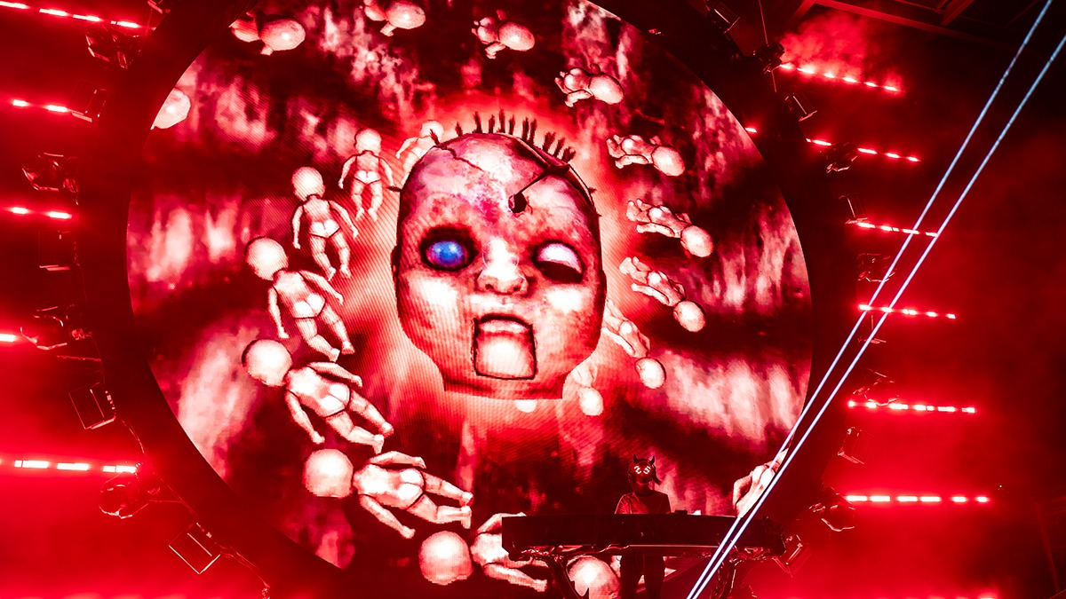 The beauty of Rezz on the Rocks October. 19, 2025 (Photo: Gerardo Federico)