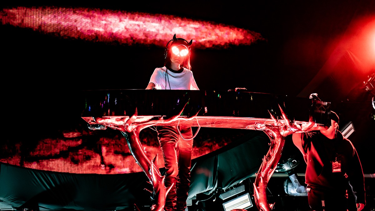 The beauty of Rezz on the Rocks October. 19, 2025 (Photo: Gerardo Federico)