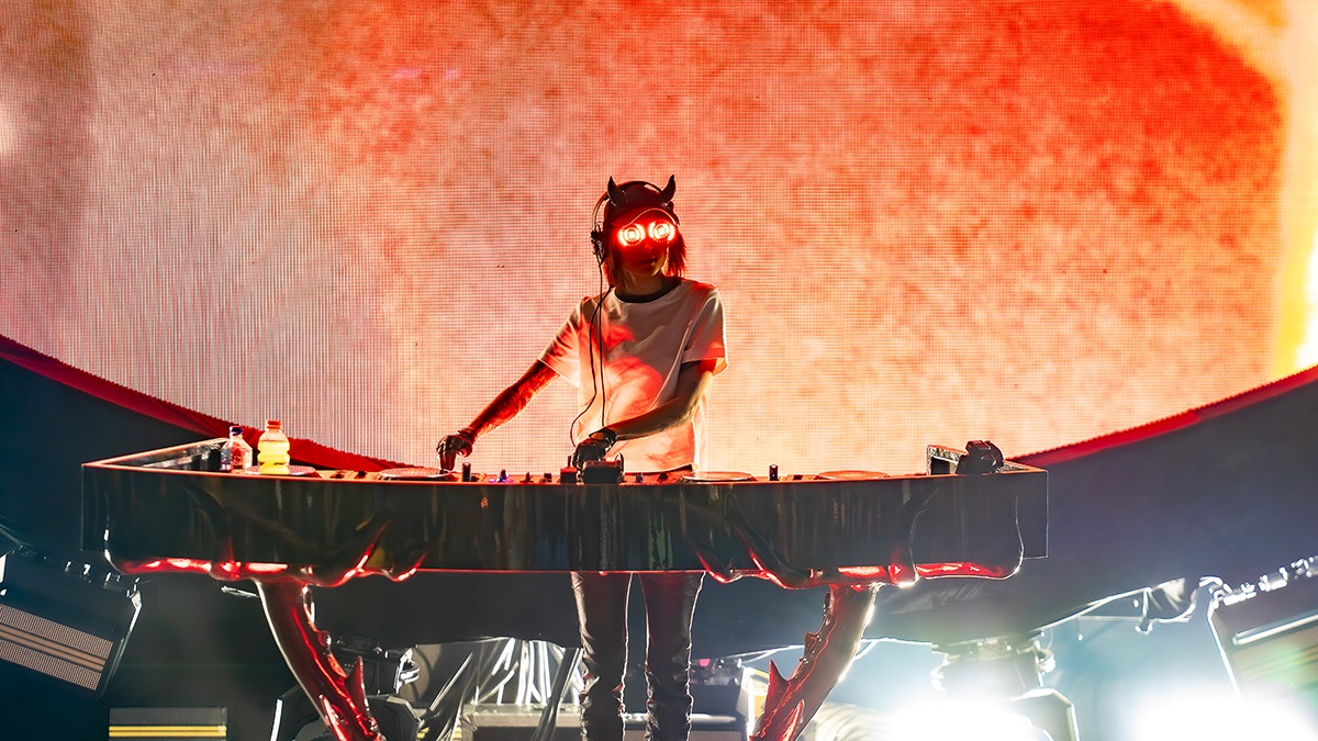 The beauty of Rezz on the Rocks October. 19, 2025 (Photo: Gerardo Federico)