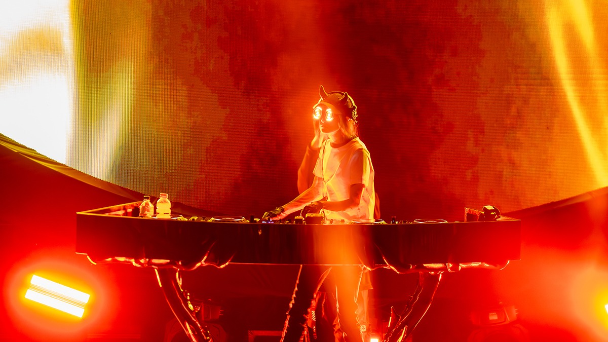 The beauty of Rezz on the Rocks October. 19, 2025 (Photo: Gerardo Federico)