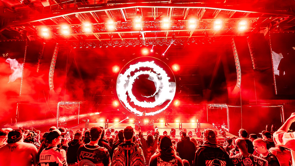 The beauty of Rezz on the Rocks October. 19, 2025 (Photo: Gerardo Federico)