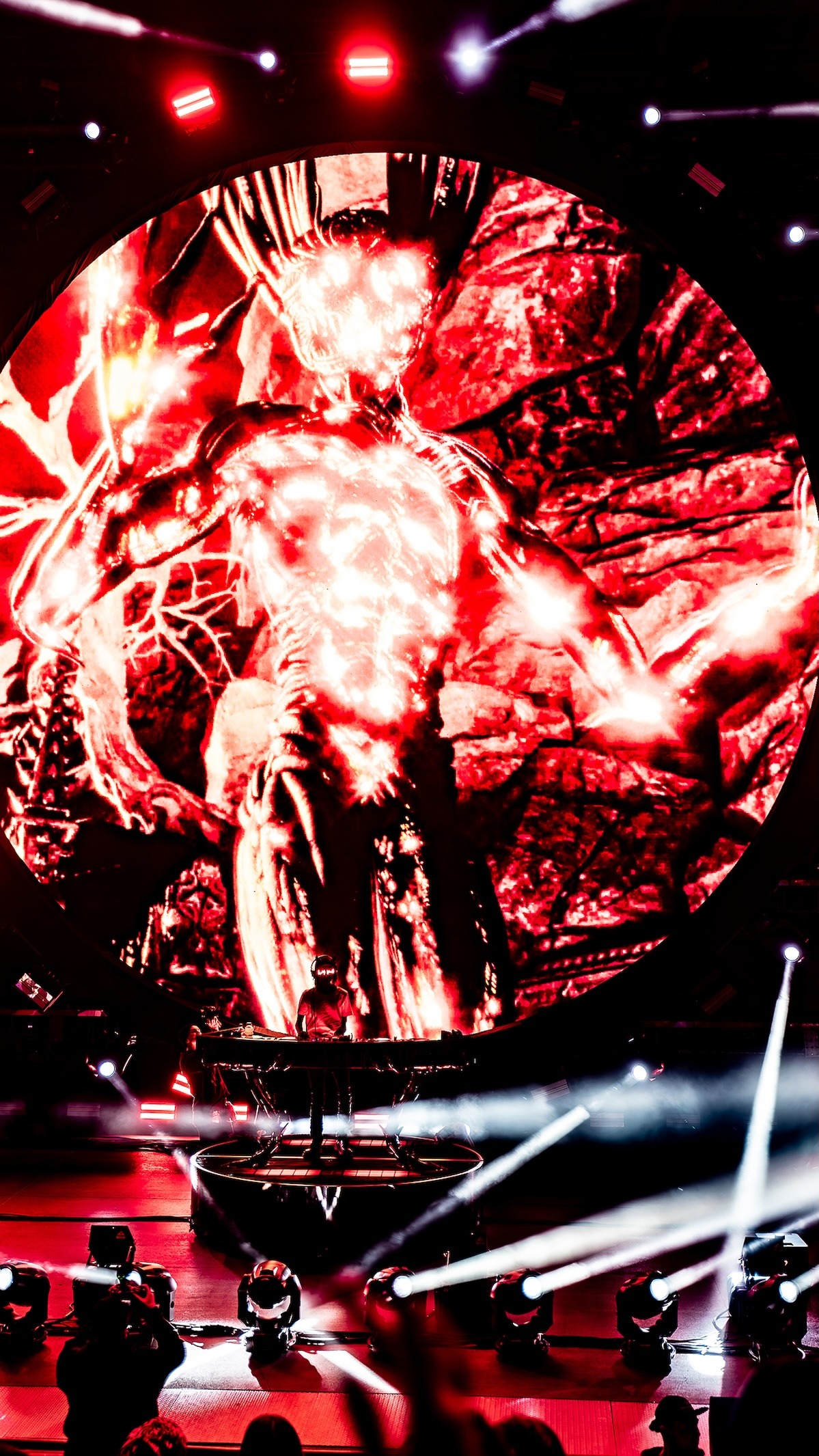 The beauty of Rezz on the Rocks October. 19, 2025 (Photo: Gerardo Federico)