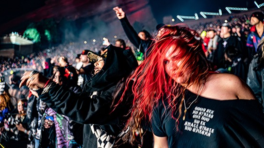 A Descent into the Voyd: Svdden Death’s Red Rocks Ritual (Photo: Gerardo Federico)