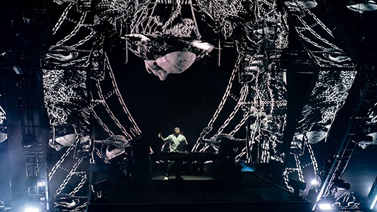A Descent into the Voyd: Svdden Death’s Red Rocks Ritual (Photo: Gerardo Federico)