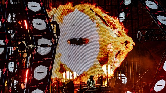 A Descent into the Voyd: Svdden Death’s Red Rocks Ritual (Photo: Gerardo Federico)