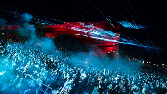 A Descent into the Voyd: Svdden Death’s Red Rocks Ritual (Photo: Gerardo Federico)