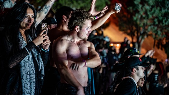 A Descent into the Voyd: Svdden Death’s Red Rocks Ritual (Photo: Gerardo Federico)