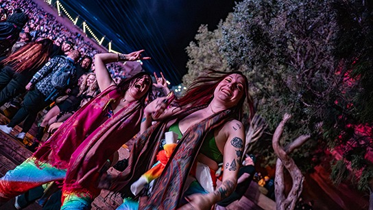 A Descent into the Voyd: Svdden Death’s Red Rocks Ritual (Photo: Gerardo Federico)
