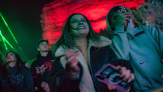 A Descent into the Voyd: Svdden Death’s Red Rocks Ritual (Photo: Gerardo Federico)