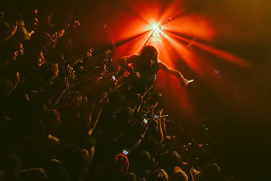 Machine Girl delivered one of the more singular live experiences to hit Denver in recent memory. (Photos: Béla Kershisnik)