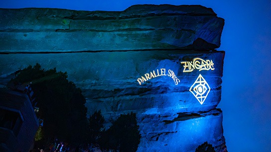 Zingara and Level Up combined forces to bring the Parallel Spirits tour to Red Rocks (Photos: Gerardo Federico)