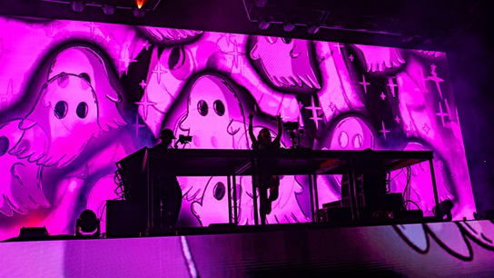 Zingara and Level Up combined forces to bring the Parallel Spirits tour to Red Rocks (Photos: Gerardo Federico)