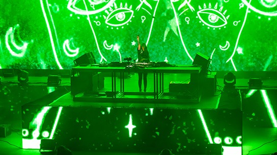 Zingara and Level Up combined forces to bring the Parallel Spirits tour to Red Rocks (Photos: Gerardo Federico)