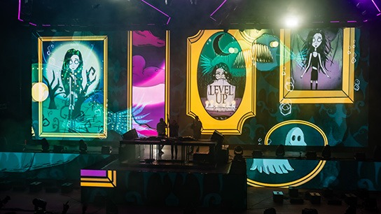 Zingara and Level Up combined forces to bring the Parallel Spirits tour to Red Rocks (Photos: Gerardo Federico)