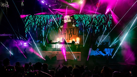 Zingara and Level Up combined forces to bring the Parallel Spirits tour to Red Rocks (Photos: Gerardo Federico)