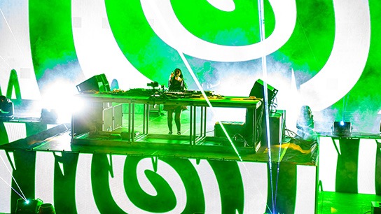 Zingara and Level Up combined forces to bring the Parallel Spirits tour to Red Rocks (Photos: Gerardo Federico)