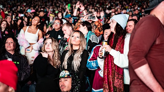 Zingara and Level Up combined forces to bring the Parallel Spirits tour to Red Rocks (Photos: Gerardo Federico)