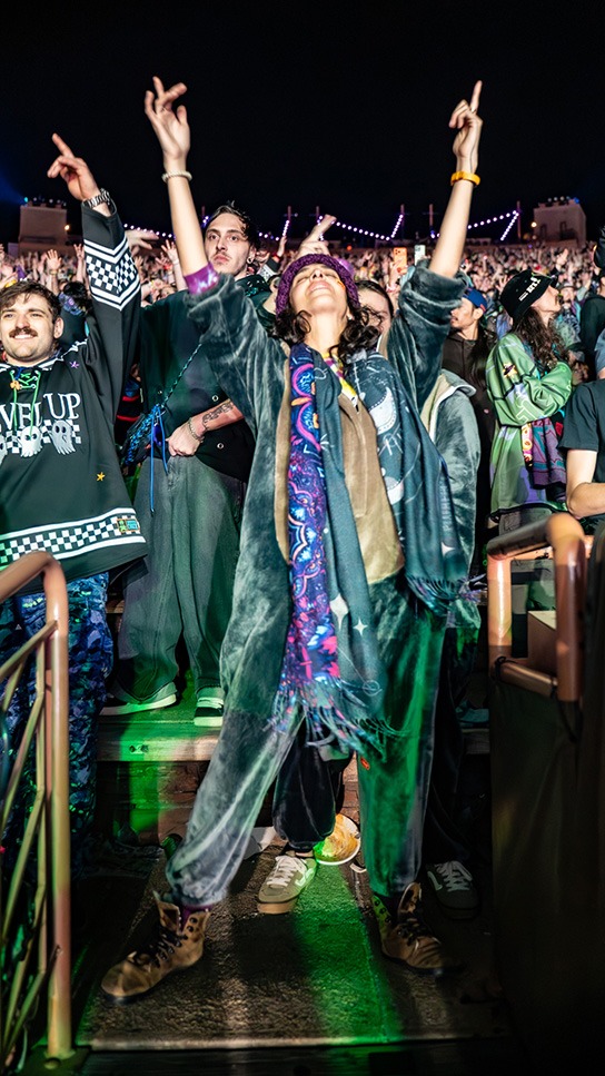 Zingara and Level Up combined forces to bring the Parallel Spirits tour to Red Rocks (Photos: Gerardo Federico)
