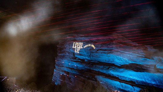 Zingara and Level Up combined forces to bring the Parallel Spirits tour to Red Rocks (Photos: Gerardo Federico)