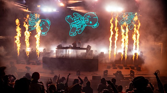 Zingara and Level Up combined forces to bring the Parallel Spirits tour to Red Rocks (Photos: Gerardo Federico)